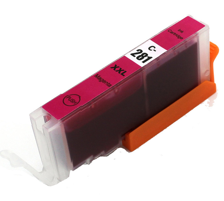1 Pack Magenta Ink Cartridges Compatible for CLI-281XXL