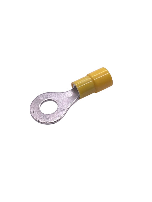 Vinyl Ring Terminal -12-10 AWG -1/4 Stud Min Quantity Purchase 25 pcs.