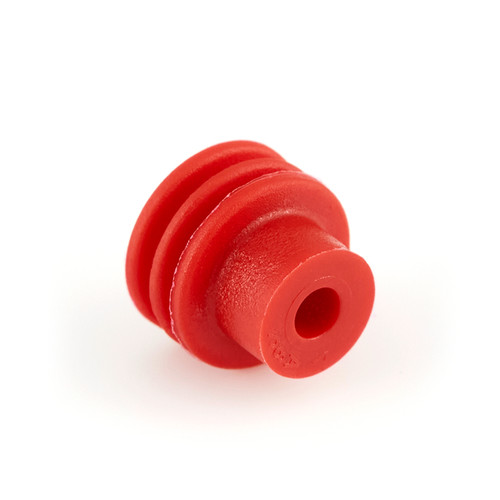 Cable Seal  -Metri-pack -Red -480 Series -14-12 AWG. Minimum Quantity Purchase 1 Pcs.