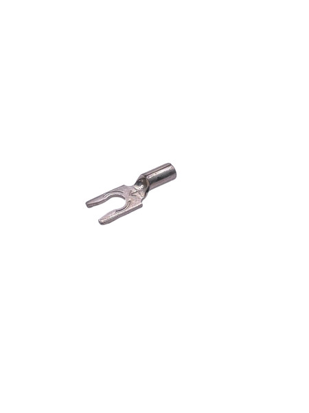 Non-Insulated Spade Terminal -22-18 AWG -#8 Stud Min Quantity Purchase 25 pcs.