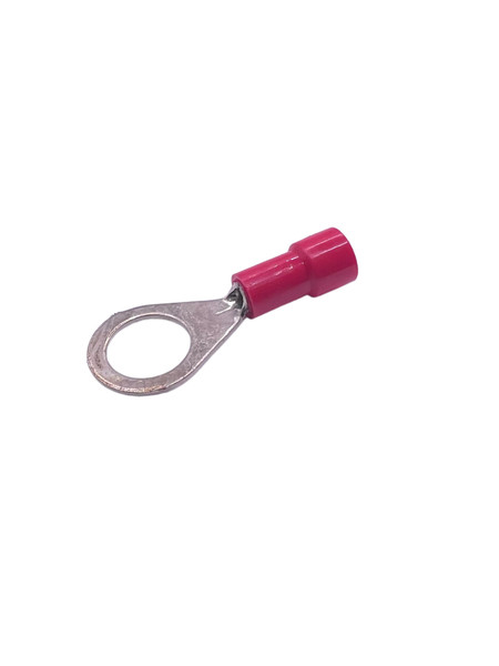 Vinyl Ring Terminal -22-18 AWG -5/16 Stud Min Quantity Purchase 25 pcs.