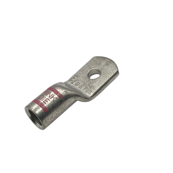 Heavy Duty Copper Lugs -Tin Platted -2 AWG -1/4" Stud Min Quantity Purchase 1 pcs.