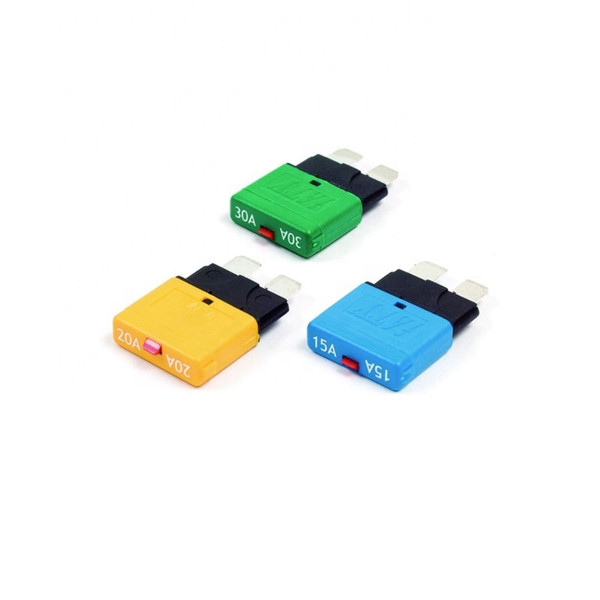 Manual Reset Circuit Breaker -Yellow -ATO -30 AMP Min Quantity Purchase 1 pcs.