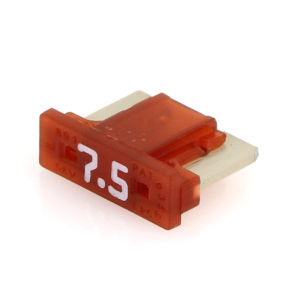 Low Profile Mini Fuse -7.5 AMP Min Quantity Purchase 5 pcs.