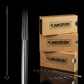 KWADRON Needles on Bar — Round Liner #12 (0.35mm) Long Taper (50pcs/box)