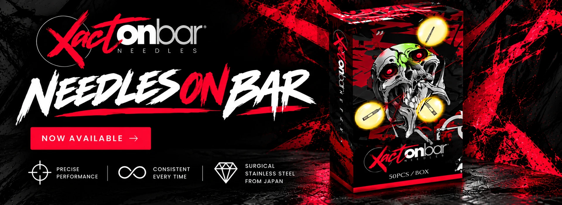 XACTonbar Needles on Bar – now available