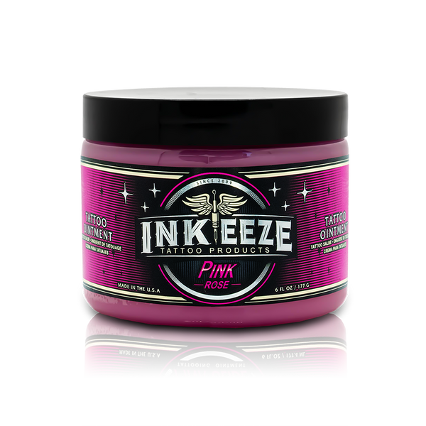 INK-EEZE Pink Tattoo Ointment — 6 oz