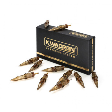 KWADRON Cartridge – Round Shader #12 (0.35mm) Medium Taper (20pcs/box)