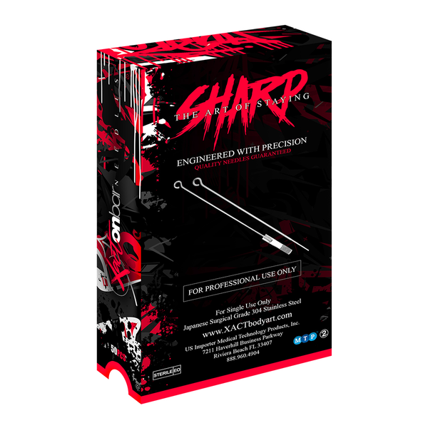 XACTonbar™ Needles on Bar – Tight Round Liner #12 Long Taper