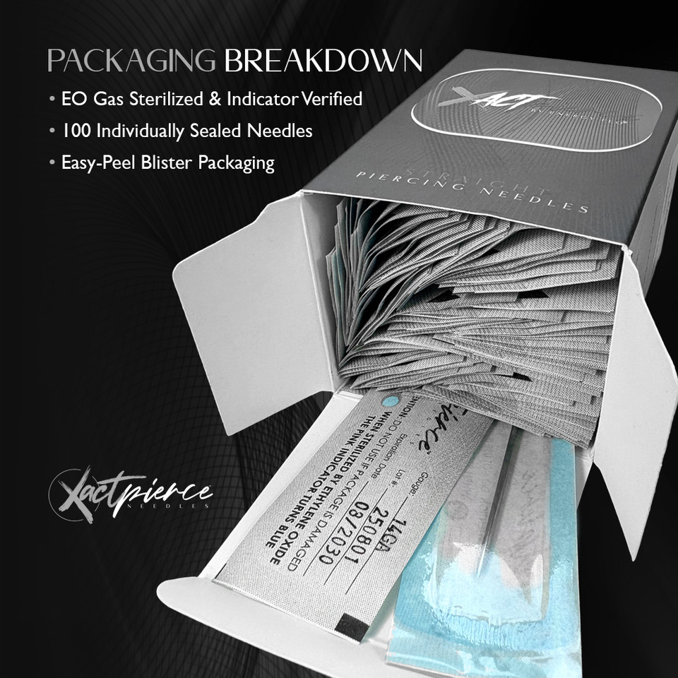 XACTpierce™ Flagship Straight Piercing Needles