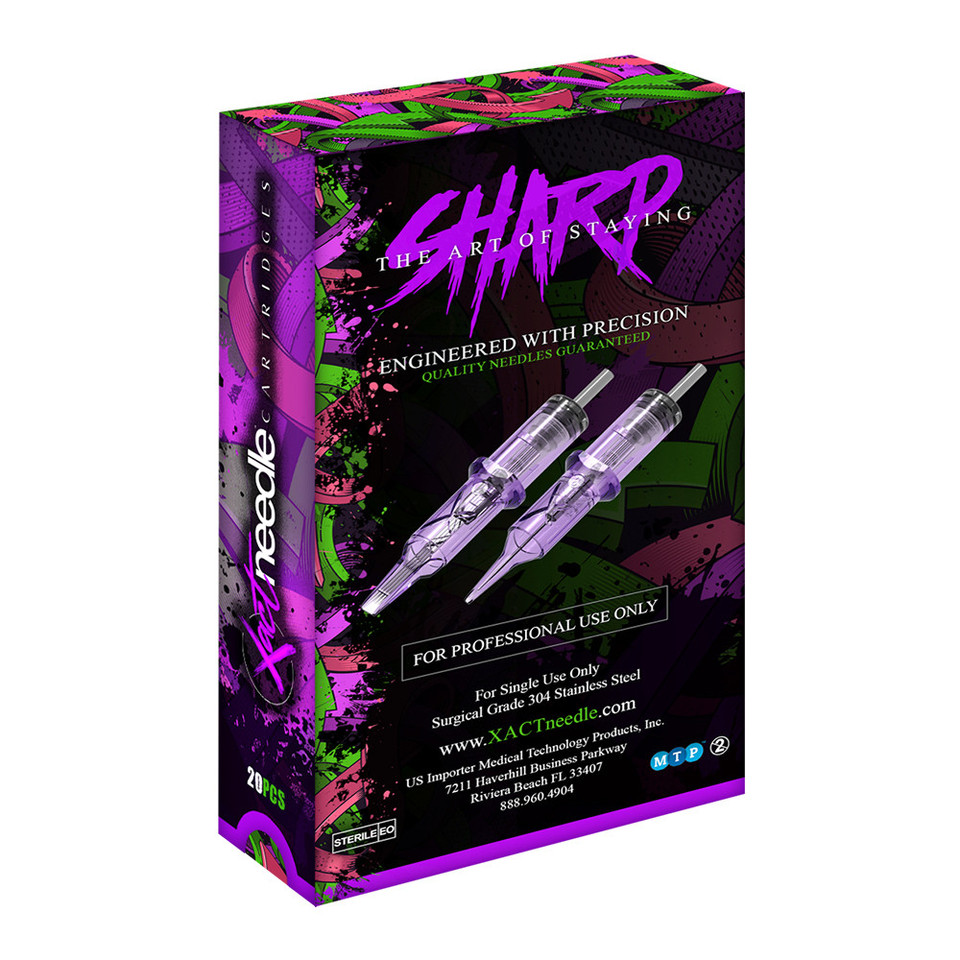 XACTneedle™ Cartridge - Xtreme Precision Tight Round Liner #6