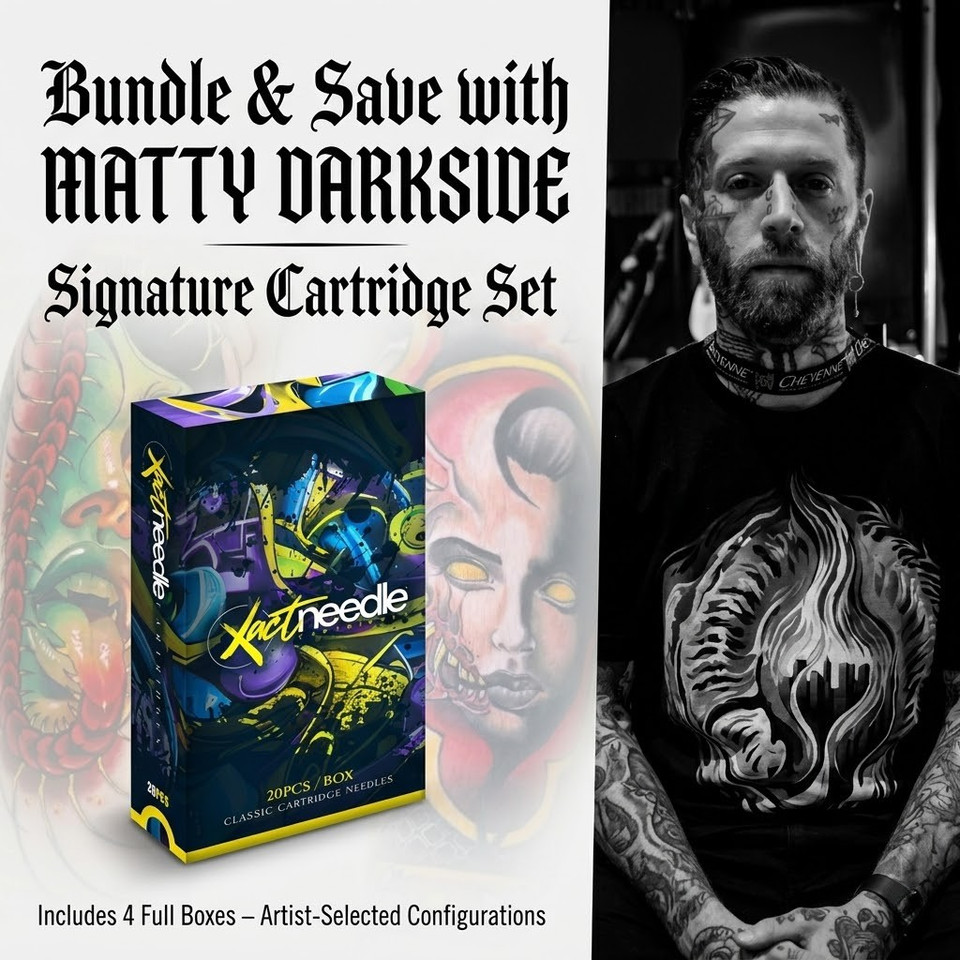 Matty Darkside XACTneedle™ Bundle (4 Boxes)