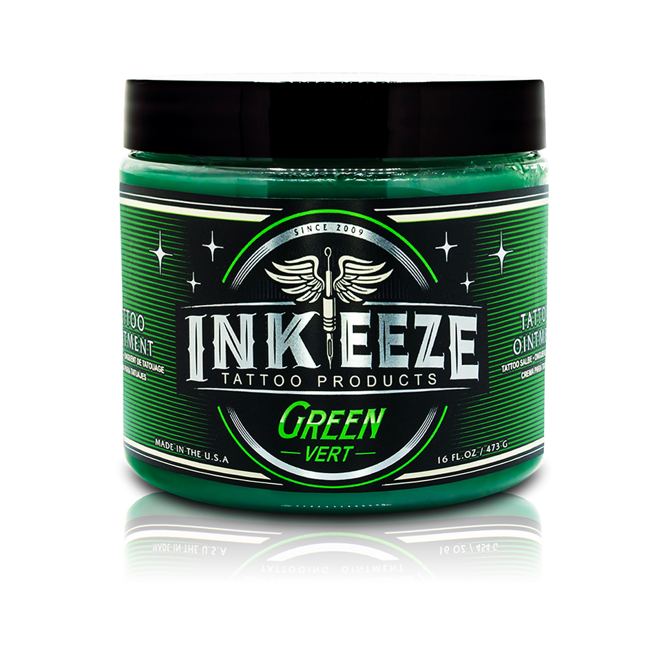 INK-EEZE Green Glide Tattoo Ointment