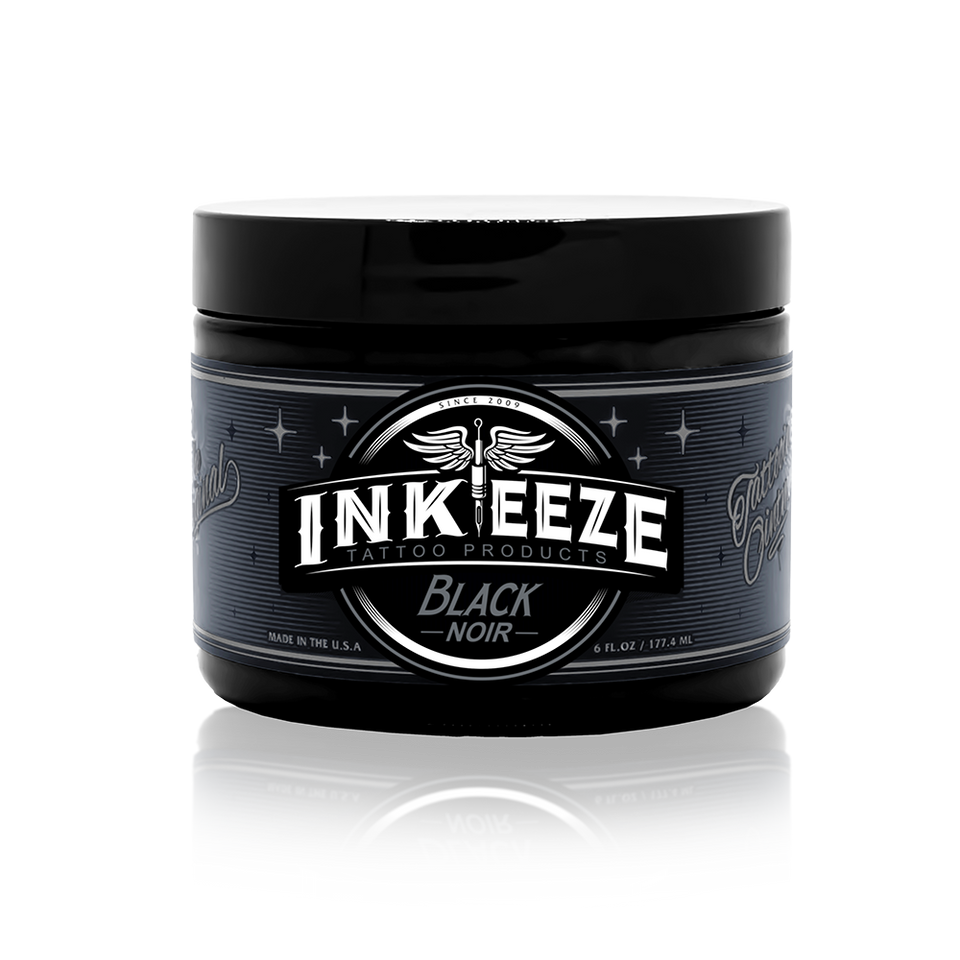 INK-EEZE Black Tattoo Ointment — 6 oz
