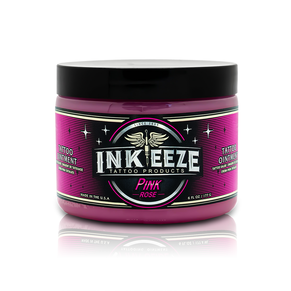 INK-EEZE Pink Tattoo Ointment — 6 oz