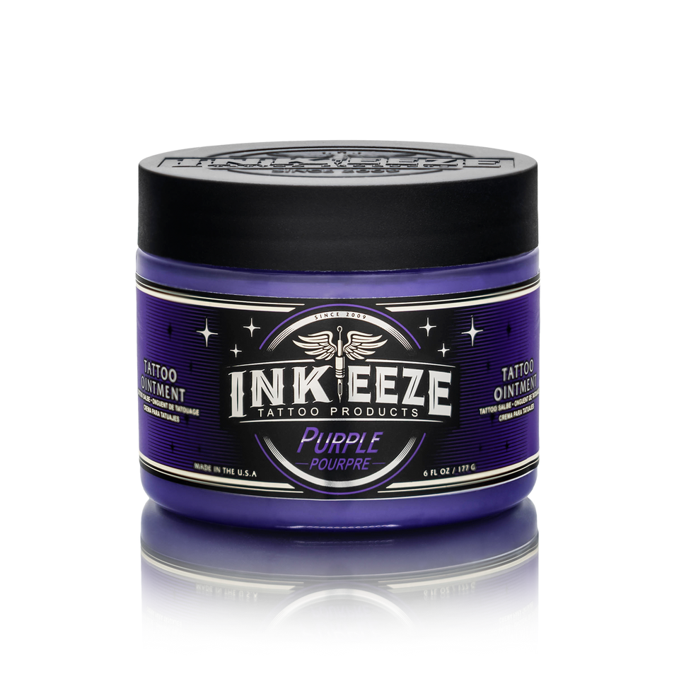 INK-EEZE Purple Tattoo Ointment — 6 oz