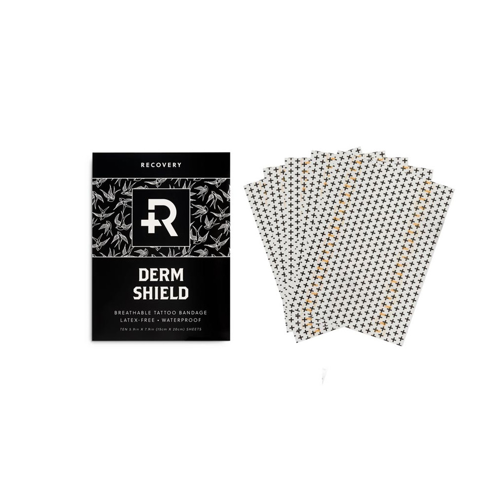 Recovery Derm Shield - 5.9" x 7.9" Sheets (Pack of 10)