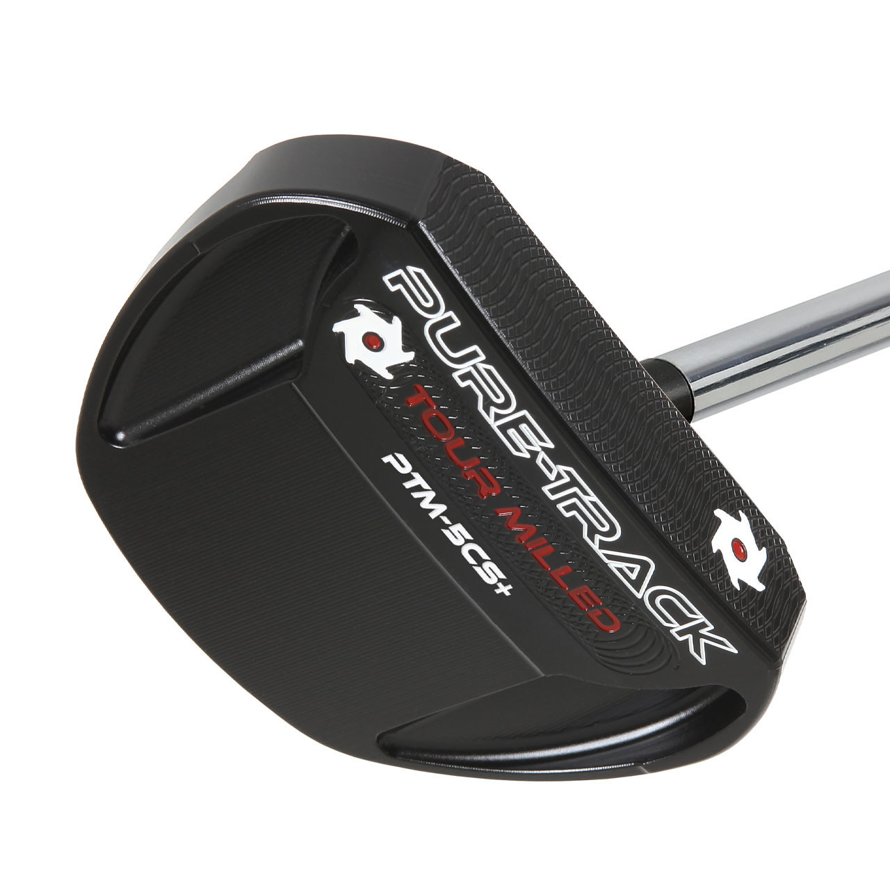 Maltby Pure-Track PTM-5+ Tour Milled Center Shafted Black Chrome