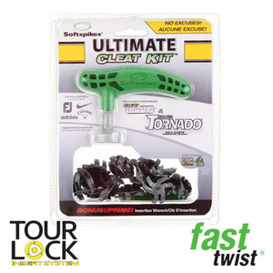 Softspikes Silver Tornado Ultimate Cleat Kit-PS0067 Softspikes Silver Tornado Ultimate Cleat Kit-PS0067