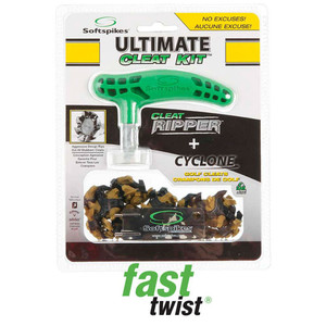SoftSpikes Cyclone Blk/Gld Ultimate Cleat Kit-PS0106 SoftSpikes Cyclone Blk/Gld Ultimate Cleat Kit-PS0106