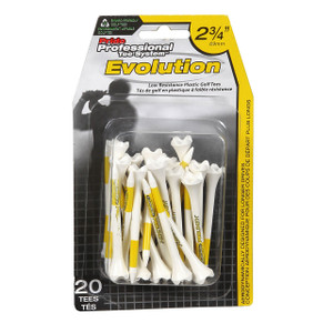 Pts 2 3/4" Evolution Tees 20 Pk-PS0131