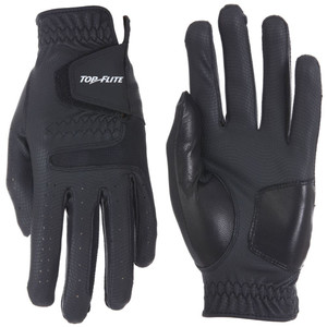 Top-Flite XL Mens Black Golf Glove Top-Flite XL Mens Black Golf Glove