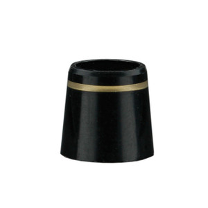 Black/Gold Single Iron Ferrule .370" 54PIS
