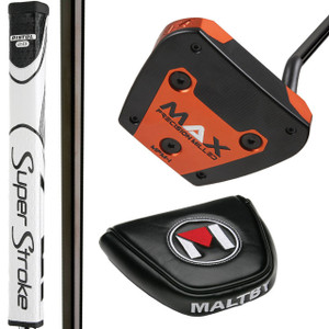Maltby KE4 MAX Org/Blk Putter Pak - 1" Hosel Maltby KE4 MAX Org/Blk Putter Pak - 1" Hosel