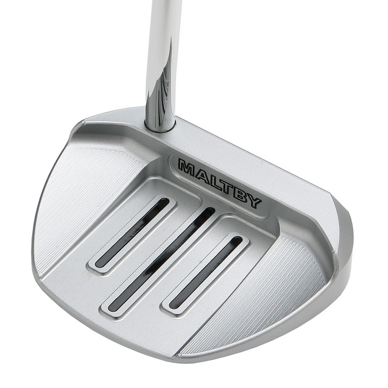 Maltby Pure-Track PTM-5+ Tour Milled Pearl Chrome Putter Head