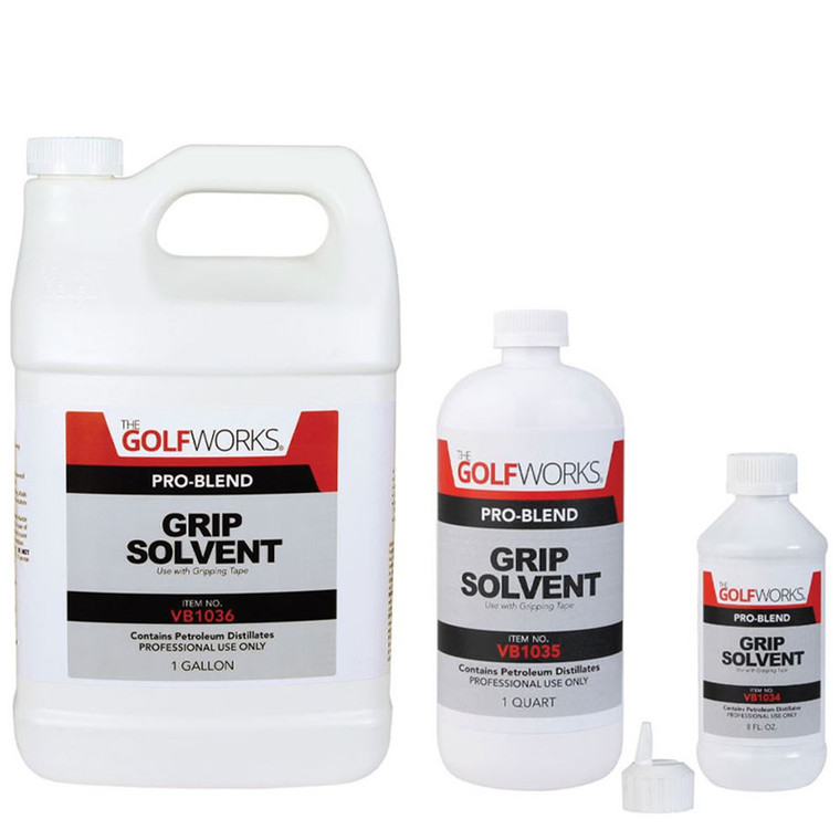 The GolfWorks Pro-Blend Grip Solvents