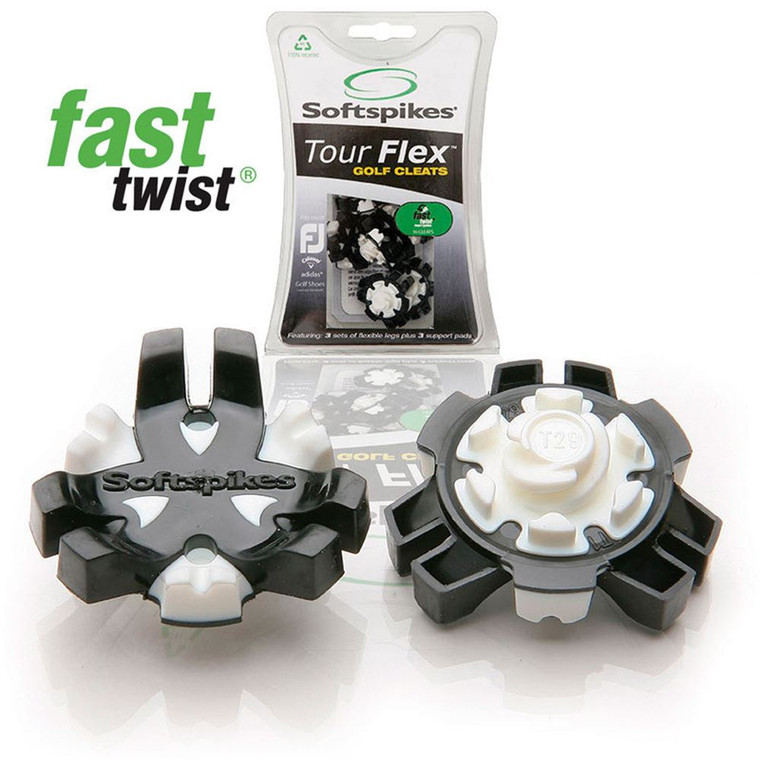 SoftSpikes Tour Flex Golf Cleats - Fast Twist-PS0001