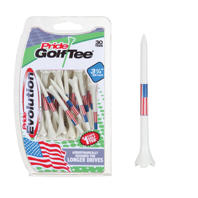 PTS Evolution American Flag Golf Tees