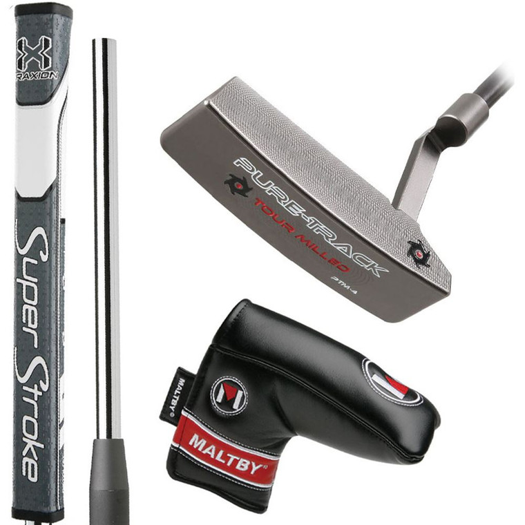Maltby Pure-Track PTM-4 Putter - Pure-Track SS Shaft