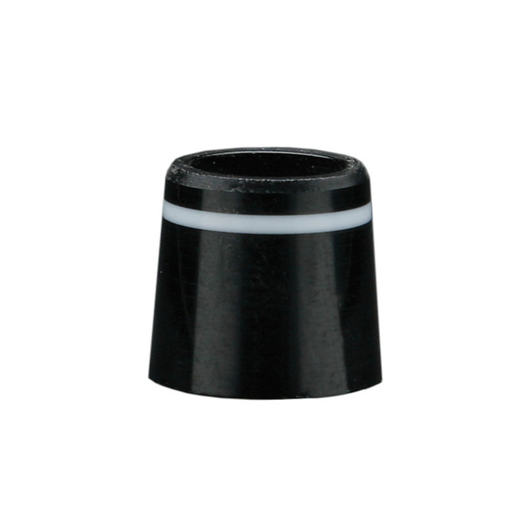 Black/White Single Ferrule -.370" -53PIS