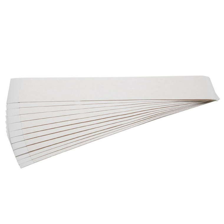 Pre-Cut  (2" x 10") Tape Strips - 100 Pack