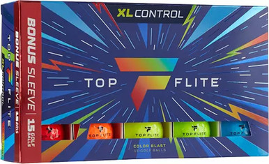 Top Flite 2025 XL Control 15 Ball Pack - TFB0050 - GolfWorks Canada