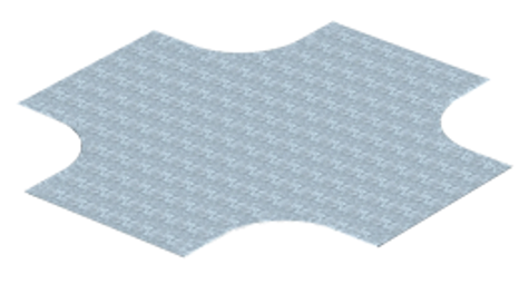 67A Series  Aluminum Cross Fitting Flat Fitting Cover