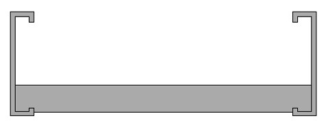 248 Series  Expanded Metal Steel Ladder Straight Section