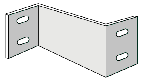 06" Str Reducing Splice Plate 64A