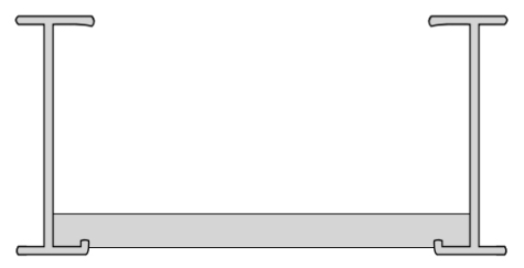 47A Series  Expanded Metal Aluminum Ladder Straight Section