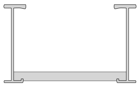 875A Series  Ladder Aluminum Ladder Straight Section