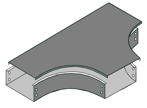 7A Series  Aluminum Vertical Support Riser Fitting Flanged Fitting Cover