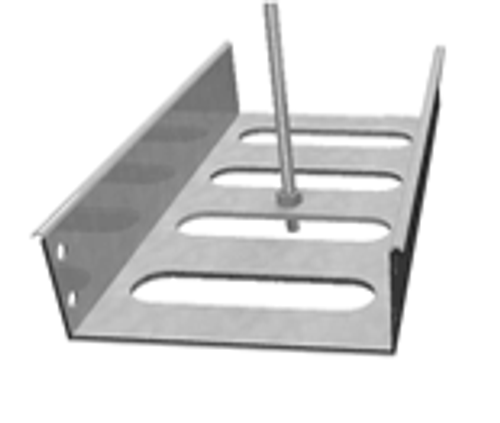 66S Series Steel Louvered Tray 12 ft length