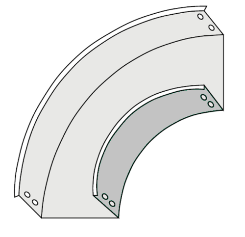 66S Series Steel Horizontal Bend Fitting