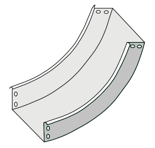 64S Series Steel Inside Bend Fitting