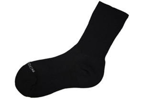 Incredisocks Crew top Diabetic Sock  BLACK Incredisocks Crew top Diabetic Sock  BLACK