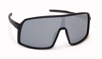 Coyote MAMBA Matte Black / Silver Mirror, main product view with visible Coyote lens marking.