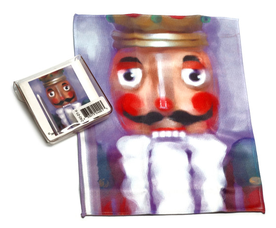 Holiday Christmas Theme Cleaning Cloth Nutcracker Suite Anthony Morrow Artwork