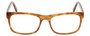 Front View of Eyebobs Full Zip Designer Reading Eye Glasses with Single Vision Prescription Rx Lenses in Light Brown Gold Tortoise Crystal Unisex Square Full Rim Acetate 57 mm