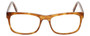 Front View of Eyebobs Full Zip Designer Reading Eye Glasses with Prescription Bi-Focal Rx Lenses in Light Brown Gold Tortoise Crystal Unisex Square Full Rim Acetate 57 mm